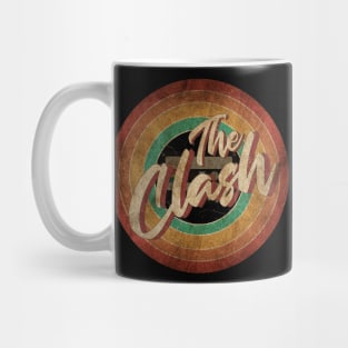 The Clash Vintage Circle Art Mug